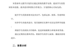 大学生篮球训练辅导的重点:提升技能与比赛表现的策略